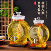 High-End Glass Bottles for Soaking Liquor, Food-Grade Wine Jars with Taps, Sealed Special Wine Bottles, Medicinal Wine Containers
