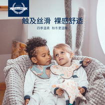 cottonmax bean soothing saliva towel antibacterial autumn winter baby bib newborn triangle towel water absorbent waterproof