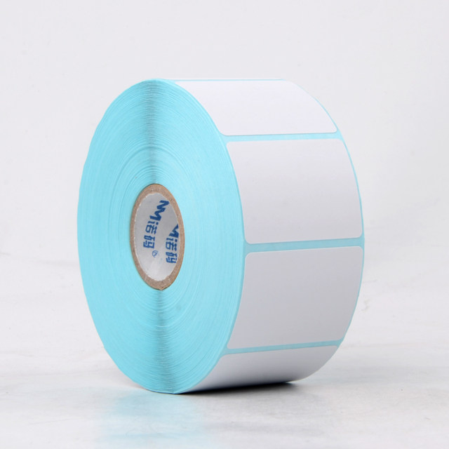 Blank Thermal Paper 40X30 20 50 60 70 80 120 Self-Adhesive E-Packet Label Stickers 100X100 Barcode Printing Paper Price Supermarket Dahua Yousheng Electronic Scale Weighing Paper