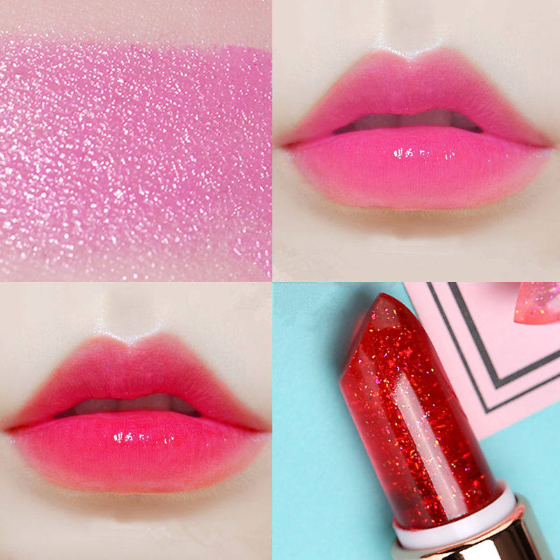 Charm Zhilan jelly lipstick does not fade, does not stick to the cup, moisturizing, moisturizing, discoloration, girl heart lip balm, cute schoolgirl
