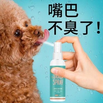 Teddys special oral spray breath freshener for pet dogs to remove bad breath and edible mouthwash to remove dental calculus