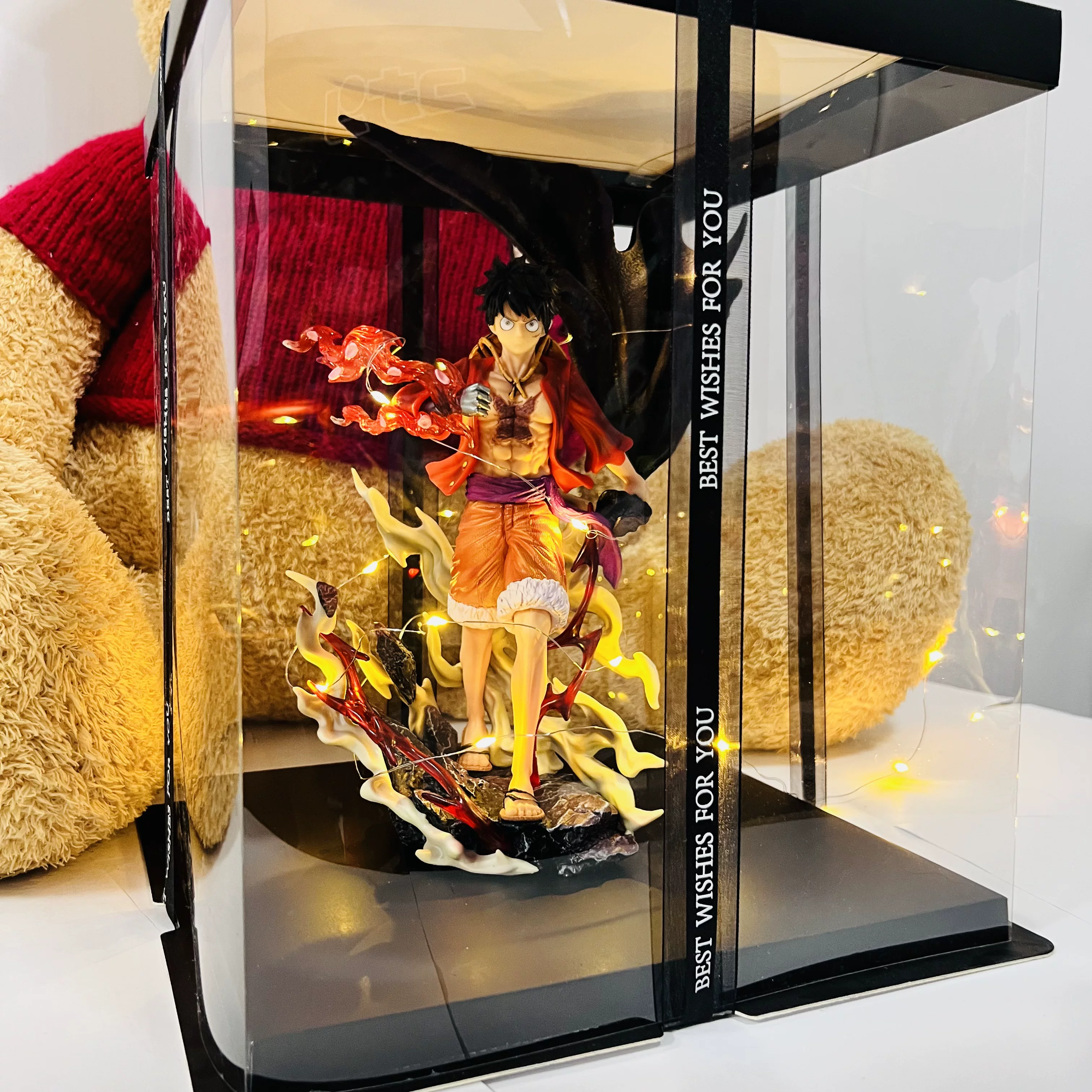 One Piece GK Original Sun Shennica Form Five Fifth Luffy and Kaido Kaido hand -made model swing lover lover