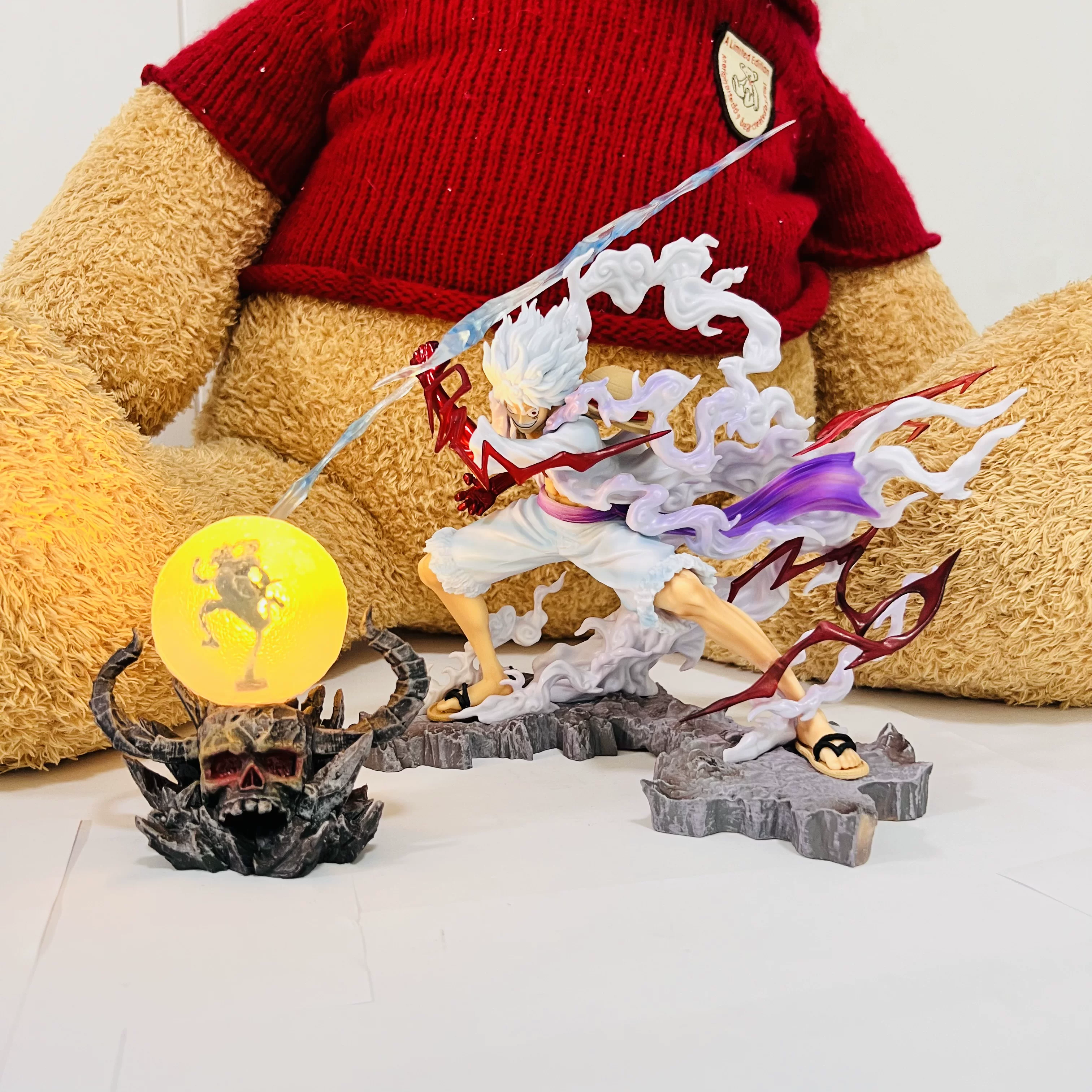 One Piece GK Original Sun Shennica Form Five Fifth Luffy and Kaido Kaido hand -made model swing lover lover