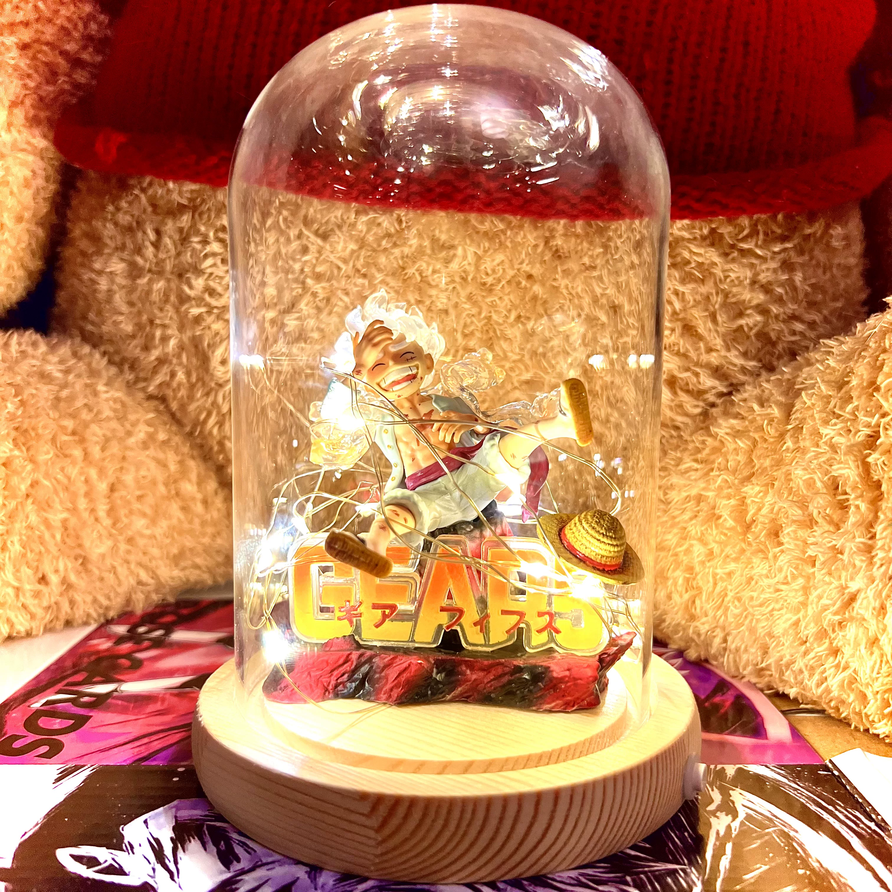 One Piece GK Original Sun Shennica Form Five Fifth Luffy and Kaido Kaido hand -made model swing lover lover
