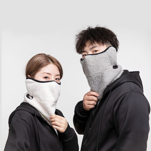 时尚抓绒保暖头套骑行面罩秋冬季户外电单摩托车全脸防风围脖男女