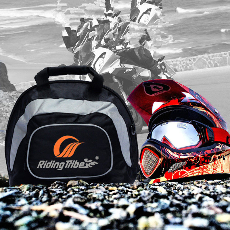 Electric Motorcycle Riding Helmet Bag Racing Hanging Bag Inclined Backseat Tailback Waterproof Backpack Locomotive Cross-country Gear-Taobao