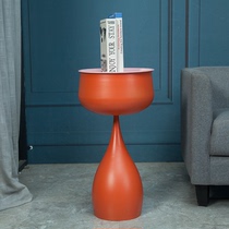 Simple and creative Round small coffee table Living room sofa edge corner Several bedrooms Bedside table Integrated balcony table