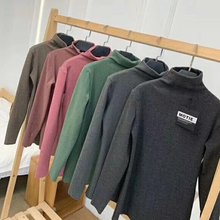 德绒保暖秋冬阳离子发热女士打底衫