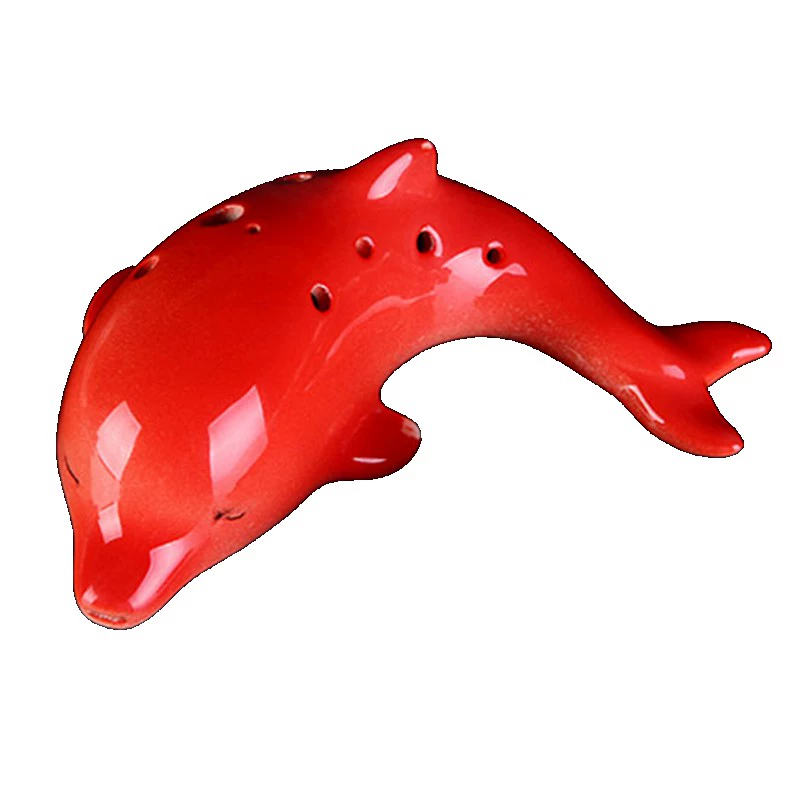 TAILE Ocarina Kundi 12 lỗ Alto G / Treble C Ocarina Big Fish Kun Begonia Nhạc cụ - Nhạc cụ dân tộc