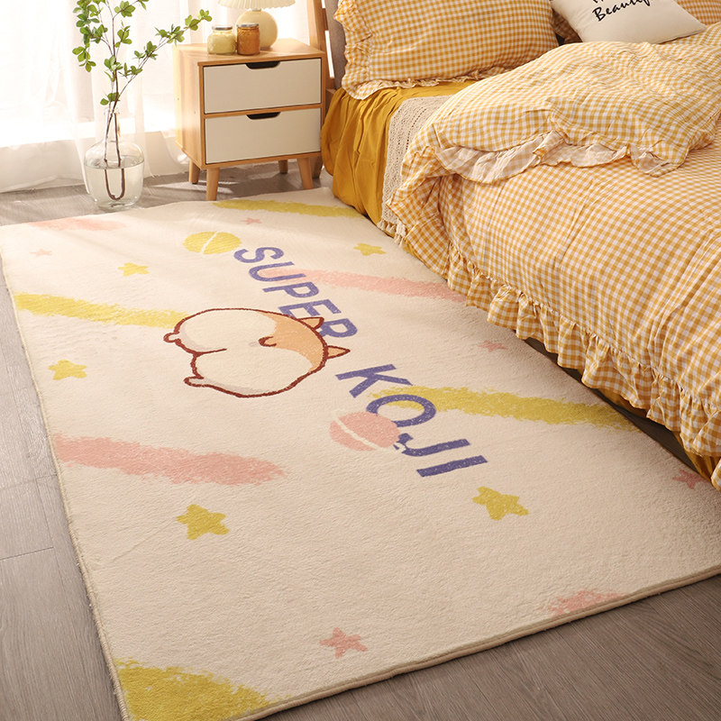 Nordic Carpet Living Room Light Lavish Tea Table Modern Minima Home Sofa Blanket Cushion Ground Bedroom Teenage Bed Side Mat