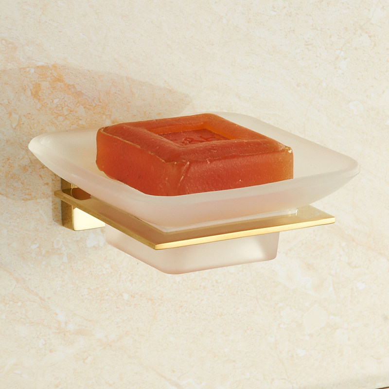 Laier soap dish household powder room bathroom toilet soap holder rack free punching wall hanging soap box creative