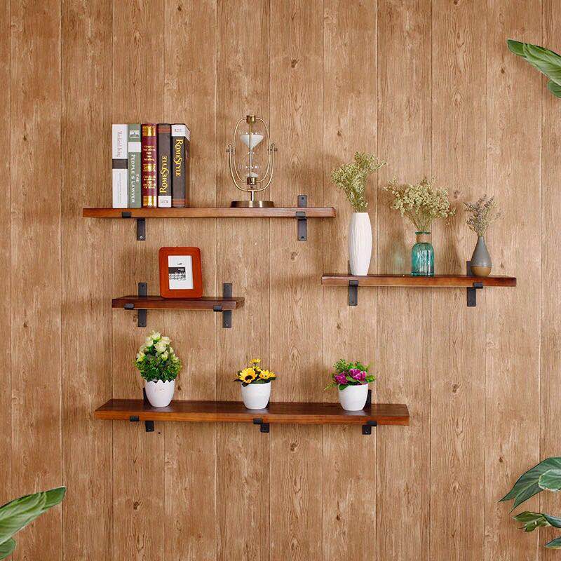 Wall Bookshelves Acceptance Gravity Strong Shelf Large Capacity Wall Cabinet Decorations Pendulum web Red Suspended TV Background Wall