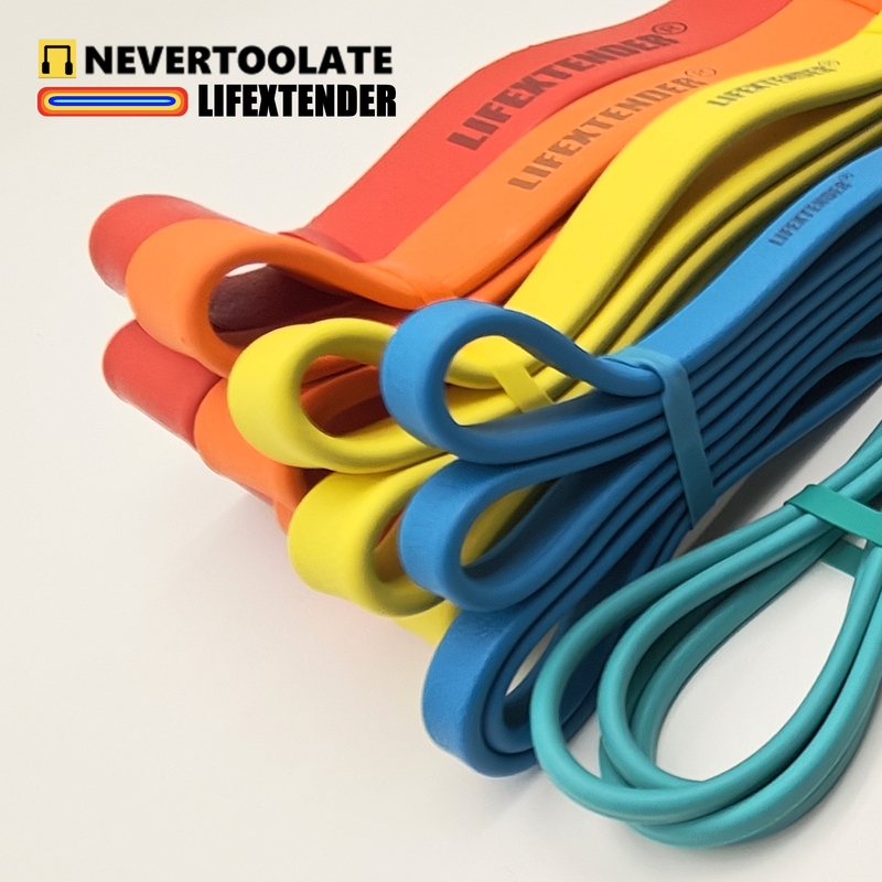 Lifextender Round Edge Resistance Band Yoga Band Elastic Band Strength Training Stretching Rubber