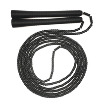 Soft bead festival fancy skipping rope 3 meters adults 2 6 meters children bamboo joint professional rope entry adult fitness children Students