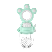 Baby food bite bag fruit and vegetable 3 pacifier teething stick baby fruit food supplement silicone teether artifact