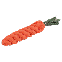 Dog toy rope knot carrot teeth cleaning puppy small dog puppy Teddy Bichon tug-of-war artifact to relieve boredom