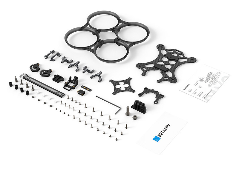 BETAFPV PAVO25 V2無人機機架fpv四軸飛行器無刷穿越機圈圈機配件