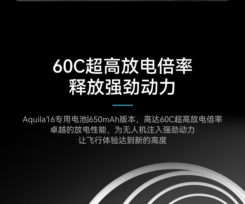 BETAFPV 650mAh-60C鋰電池Aquila16穿越機專用電池fpv穿越機