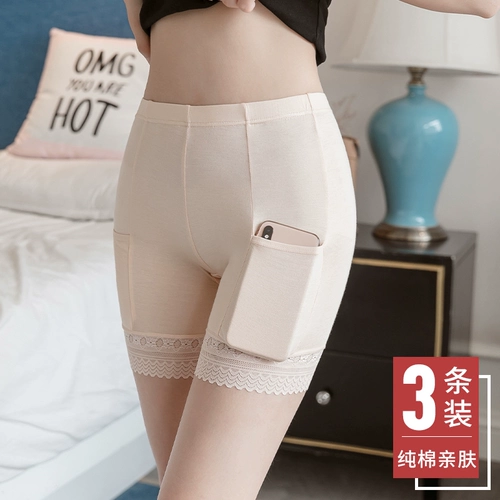 Безопасные штаны, защитное белье, тонкое хлопковое нижнее белье, шорты, большой размер
