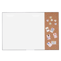 Framed magnetic tempered glass whiteboard hanging office writing board large blackboard teaching training signboard writing erasable message board wall hanging graffiti magnet absorbing cork stickers home writing board