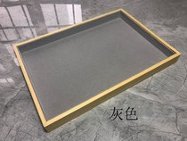 Ring Ornament Jewelery Solid Wood Pallet Jewelery Containing Box Display Ear Nail Disc Watch Pallet Watch Disc