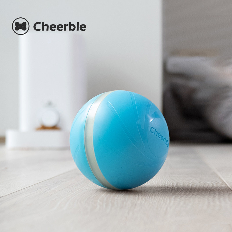 cheerble seven cloth pet toys resistant to biting dog Smother God automatically teases the dog toy ball Puzzle Medium Dog