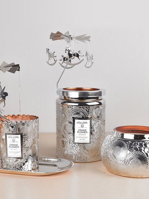 Imported from the United States Voluspa Scented Candle Large Relief Soothing Sleep Aid Home Lavender Christmas Gift