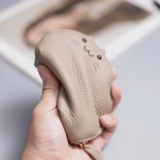 Мультяшная помада, ключница, картхолдер, кошелек, новая коллекция, «три в одном», из натуральной кожи, популярно в интернете