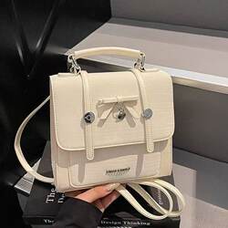 Amy Rabbit Women's Bag 2025 New Casual Commuter Handbag Fashion Trendy Daily Stylish Backpack