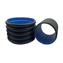 hdpe double wall corrugated pipe DN300 municipal rainwater sewage pipe drainage pipe pe pipe sewage pipe 9 inch sewage pipe