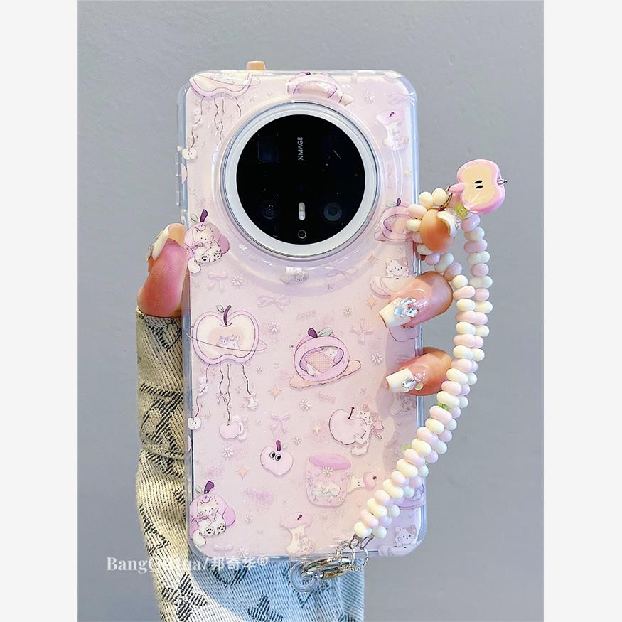 必入！华为Mate70Pro+新款手持壳、韩系能够够爱蝴蝶结猫咪带手链、超萌防摔神器✨