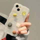 Apple, трехмерный совместимый iPhone 14, чехол для телефона, силиконовый iPhone14 Pro, iPhone13 Pro, с драгоценным камнем, 14promax, iphone, защита при падении, изысканный стиль