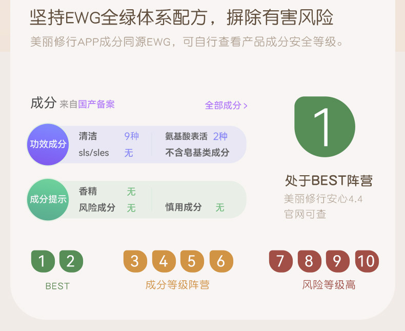 稚芽备孕洗面奶温润氨基酸表活洁面乳温润清洁保湿妇女专用护肤品 — 19