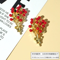 Бусины из жемчуга, аксессуары, чай улун Да Хун Пао с бантиком