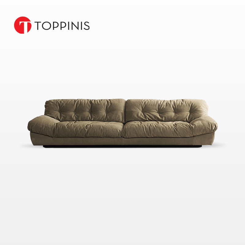 Toppinis Italian baxter cloud Diliano cloth art sofa small family room straight row designer's section