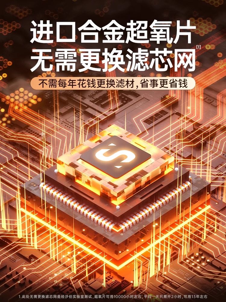 Oxen Air Purifier Removes Formaldehyde, Household Formaldehyde Remover, Negative Ion Sterilization and Disinfection, Pet Deodorizer and Odor Remover