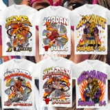 Японская мультяшная хлопковая футболка с коротким рукавом подходит для мужчин и женщин, оверсайз, короткий рукав