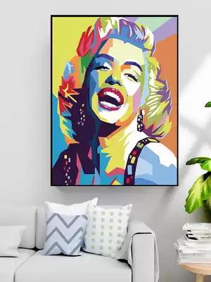 Jane Ye diy digital oil painting figure depicting adult hand painting color painting living room bedroom decoration painting