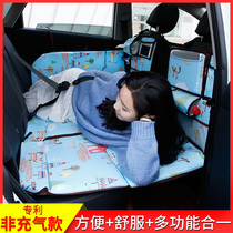 Car sleeping mat car mattress rear car rear seat folding non-inflatable bed self driving tour car sleeping artifact