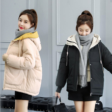 新款冬季羽绒棉服保暖面包服连帽外套