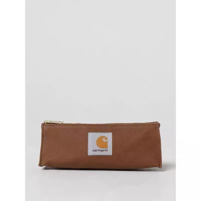 Carhartt Simple Cosmetic Bag Large Capacity Pencil Case Stationery Box Multifunctional Stain-Resistant Storage Bag
