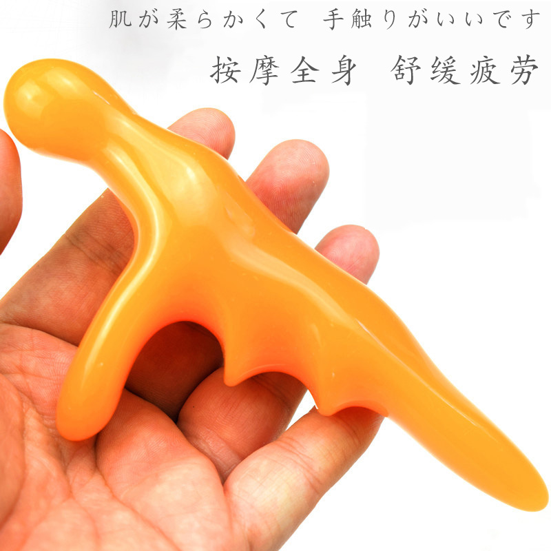 Japanese Beauty Salon Dial fascia Ocular Scraping Pen Facial Jade Plate Women Face Massage Point Dial Warp and Face Stick