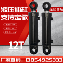 Xingrui Hydraulic 12 tons dead head two-way one-way cylinder pumping station lifting crane telescopic cargo elevator Small custom