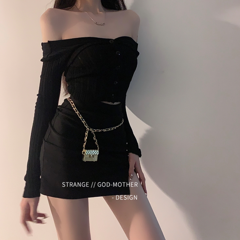 Pearl Chain Pocket Waist Belt Woman Decoration 2022 New Weave Advanced Sensation Ins Tide Fashion Personality Lukewarm Wind