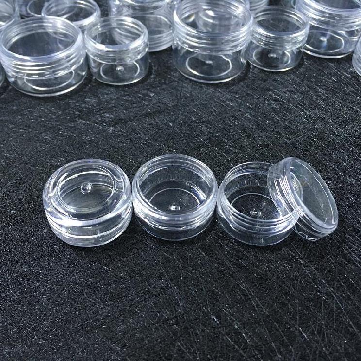 Jar square box Compression mask bubble bottle square bottom film bottle Cream box Small round bottle Skin care cosmetic box 5g