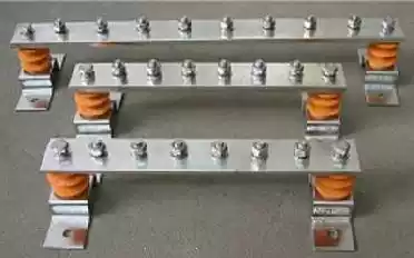 Accessories base High-power grounding copper row 40x4 cable can be customized Can be customized copper strip size row busbar box