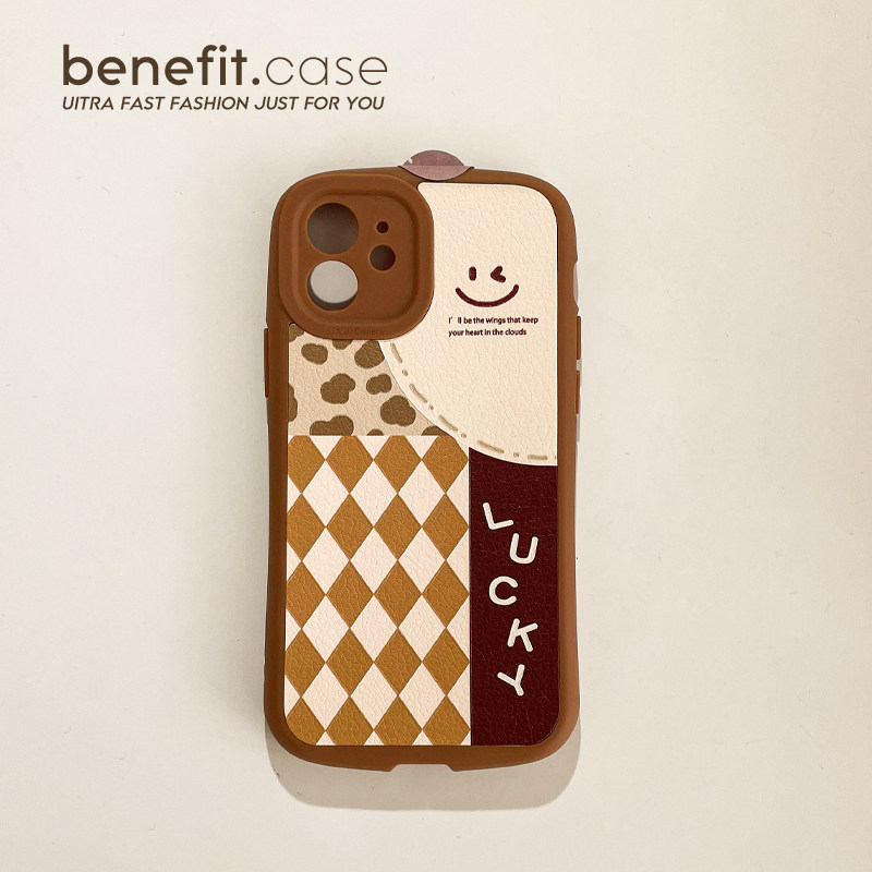 Benefit Japan-ROK retro Lingerlucky applies Apple 13promax phone to protect shell girls iphone12mi