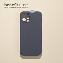 Benefit new lavender grey pure color applies Apple 13promax advanced senses mobile phone shell iphone12mini protective sleeve xsmax new xr couple 8p