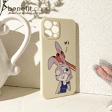 Apple, кролик для влюбленных, совместимый iPhone 14, мультяшный силиконовый милый чехол для телефона, лиса, енот, iphone, 14promax, 13promax, новая коллекция, 8plus
