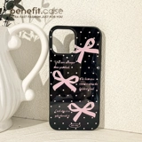 benefit Apple, совместимый iPhone 15 с бантиком, iPhone15 Pro, силиконовый чехол для телефона, iphone, 16promax, защита при падении